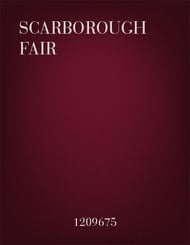 Scarborough Fair SSA choral sheet music cover Thumbnail